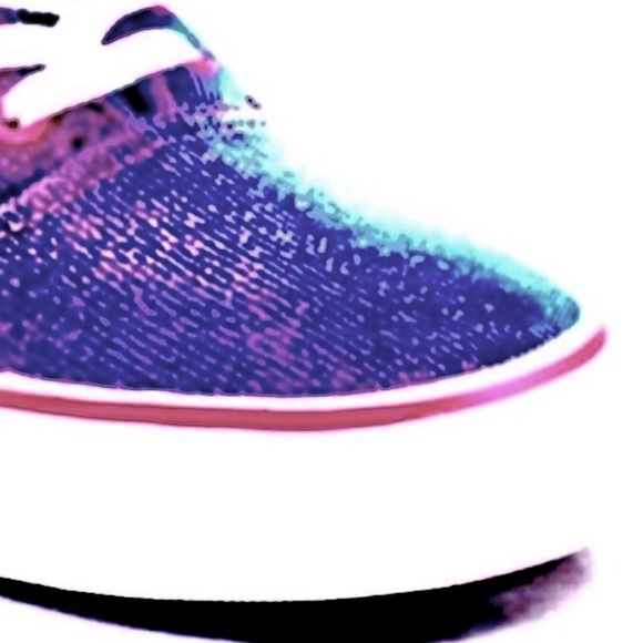 Last!! NWT 5⭐️ Vans Shimmer Magenta Authentic Ox - Picture 5 of 7